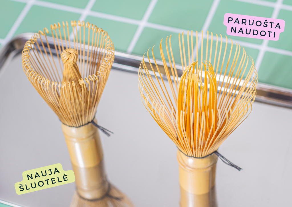 Matcha šluotelė: kaip su ja gaminti tobulą matchą