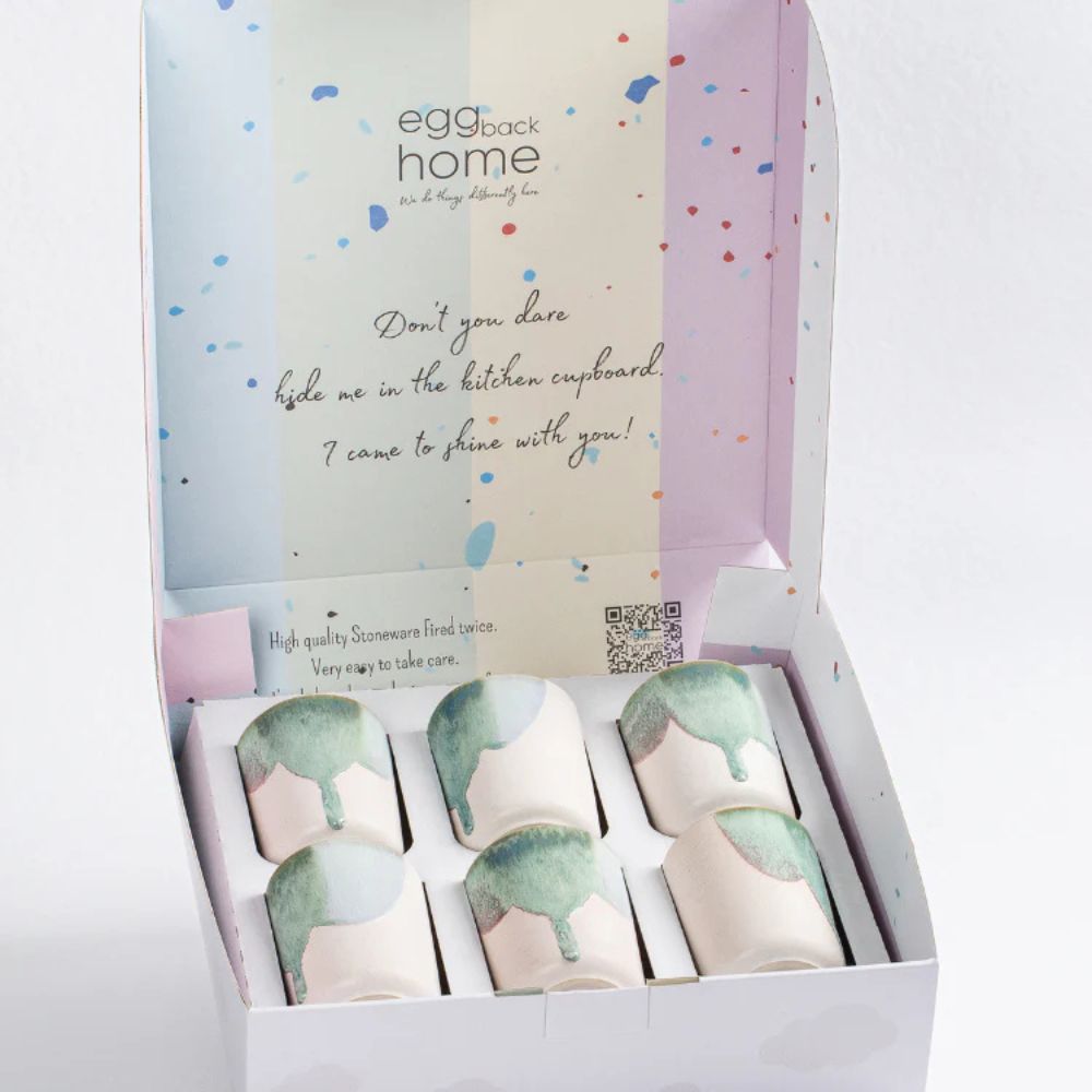 Rankų darbo puodelių rinkinys DOURO