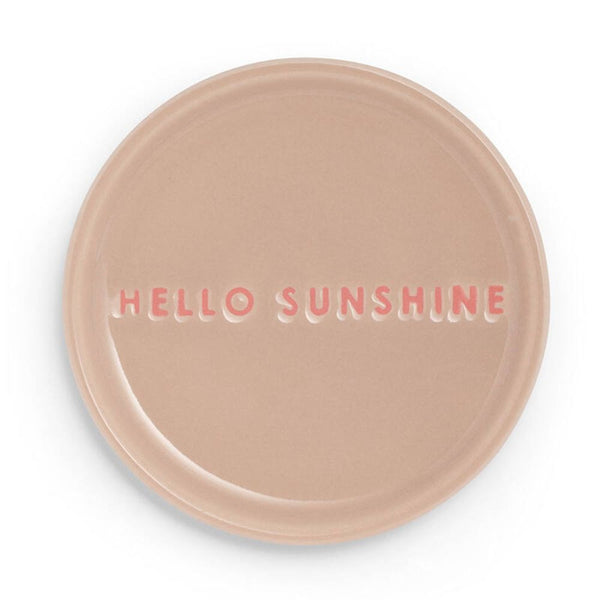 Keramikinė lėkštutė HELLO SUNSHINE ⌀8.5cm