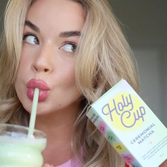 HOLY CUP matcha milteliai 7