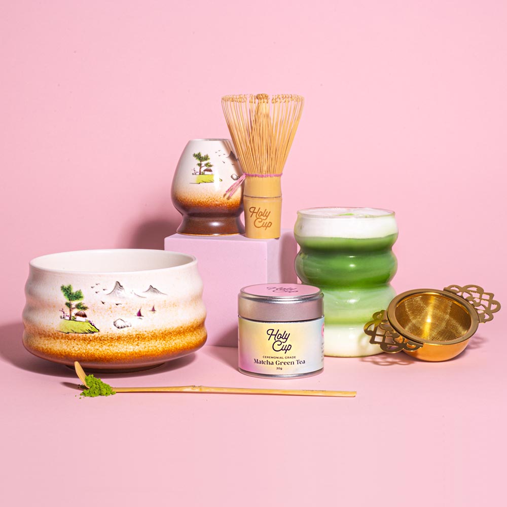 Matcha Rinkiniai Japoniškas matcha rinkinys | holycup.lt