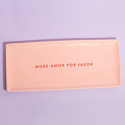 Keramikinė lėkštė MORE AMOR POR FAVOR