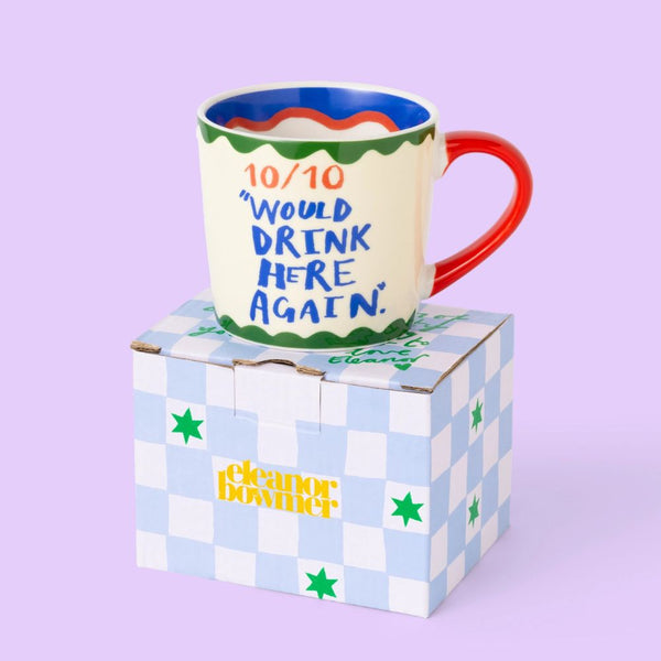 Keramikinis puodelis 10/10 WOULD DRINK HERE AGAIN 300ml