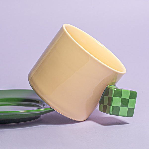 Keramikinis puodelis CHECK MATE 200ml 6