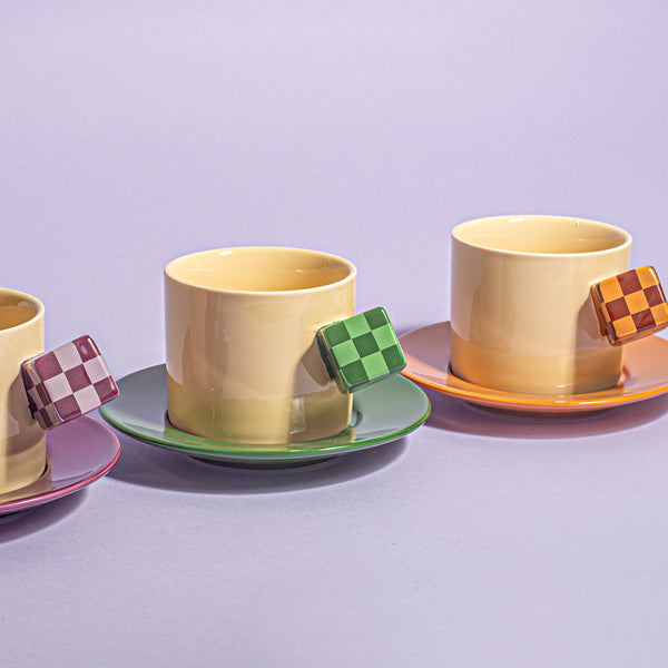 Keramikinis puodelis CHECK MATE 200ml 7