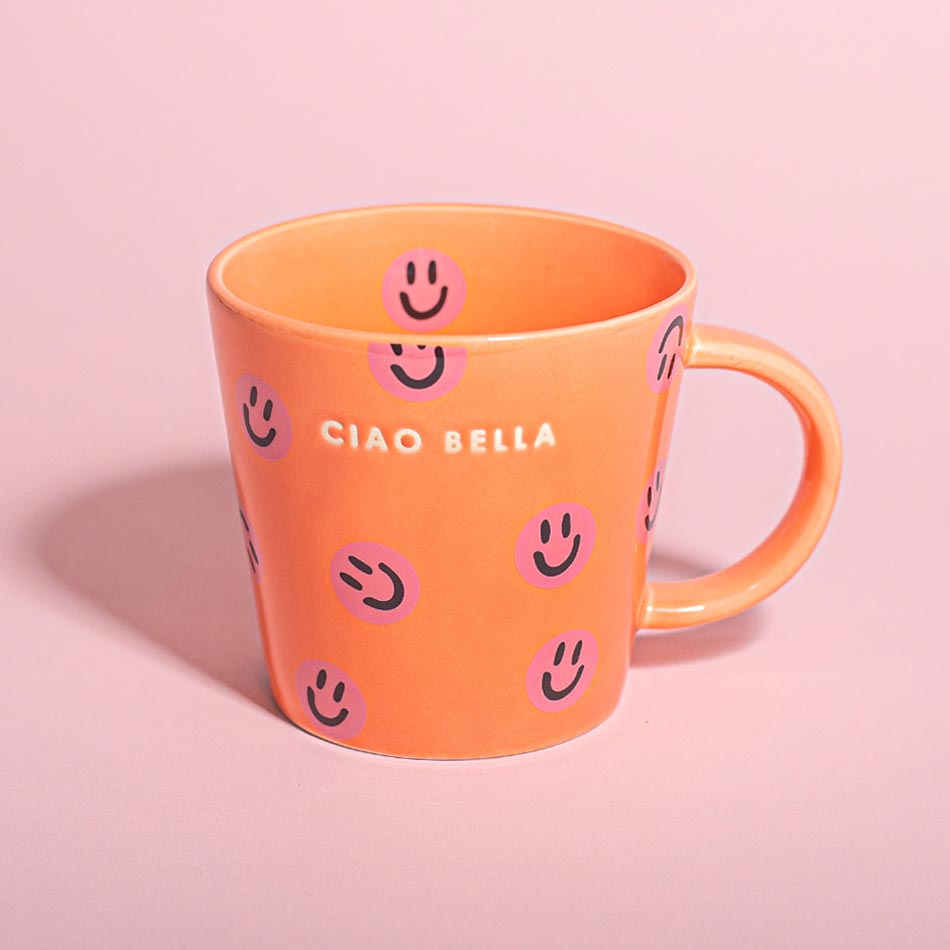 Keramikinis puodelis CIAO BELLA 350ml 2