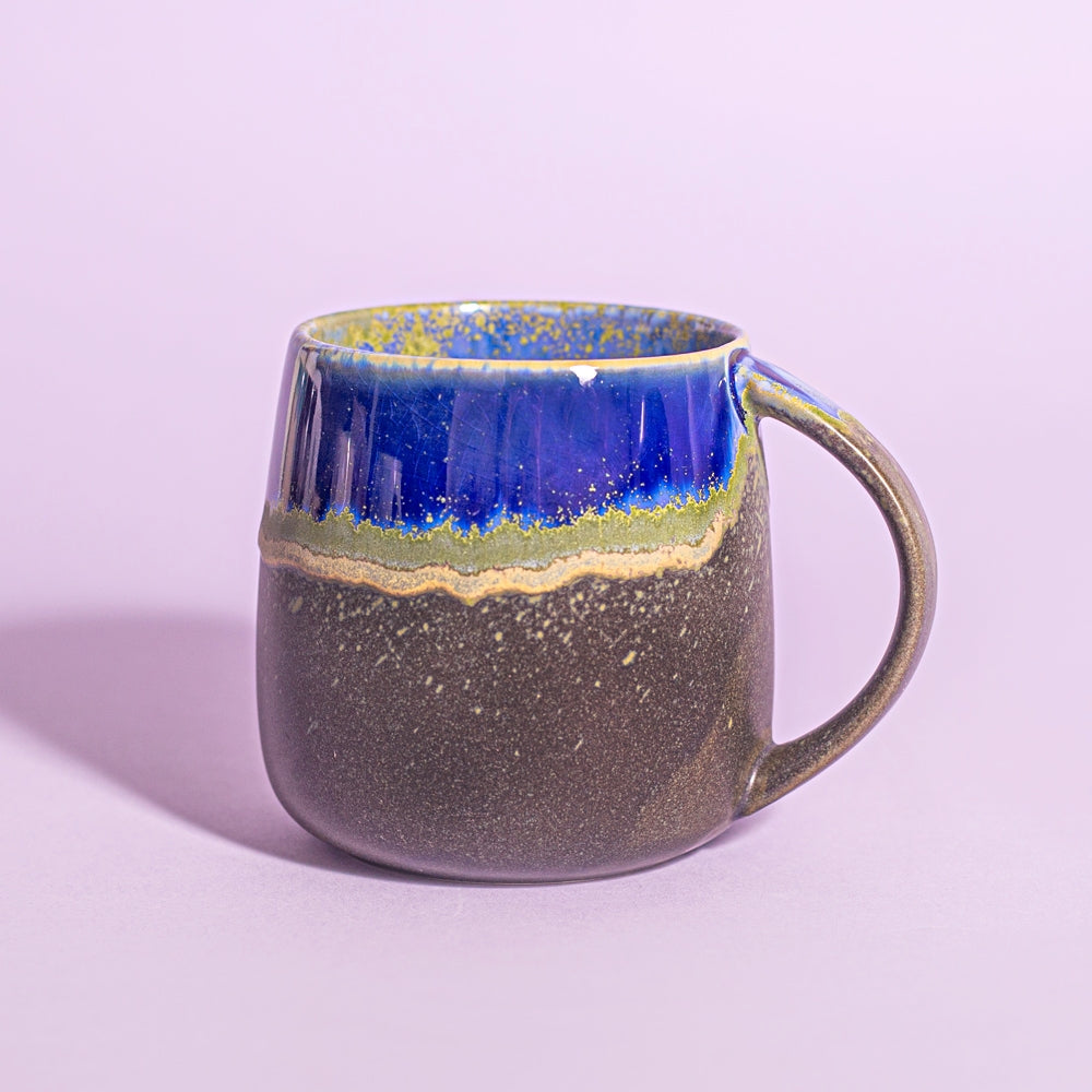 Keramikinis puodelis CLOE 380ml mėlynas 3