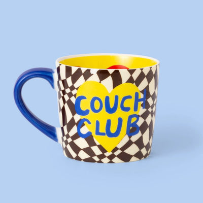 Keramikinis puodelis COUCH CLUB 300ml