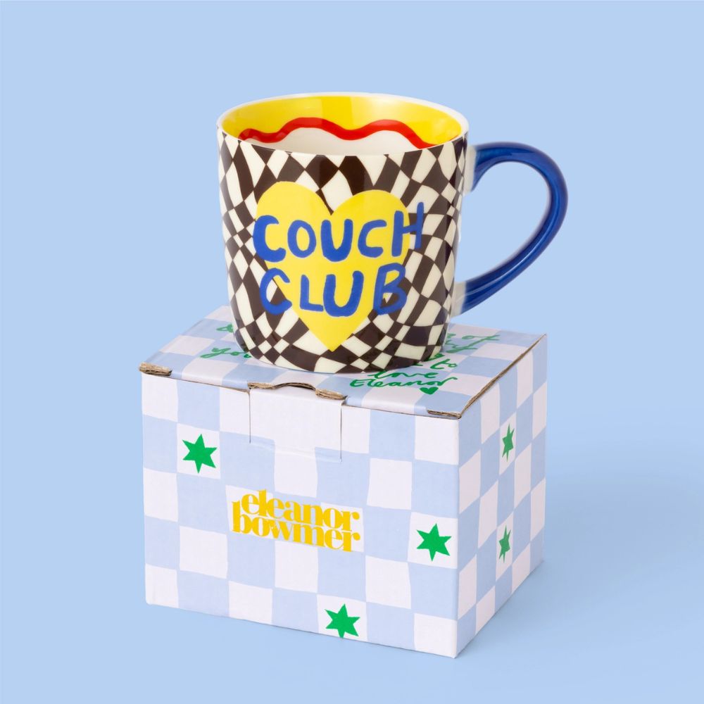 Keramikinis puodelis COUCH CLUB 300ml 2