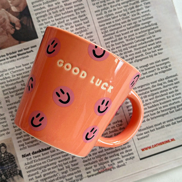 Keramikinis puodelis GOOD LUCK 250ml 3