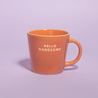 Keramikinis puodelis HELLO HANDSOME 250ml