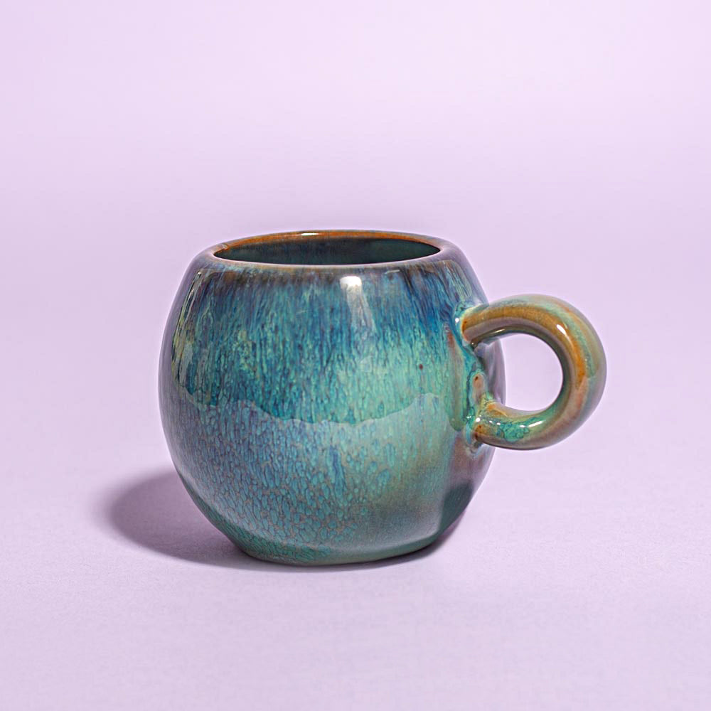 Keramikinis puodelis PAULA 275ml žalias 1