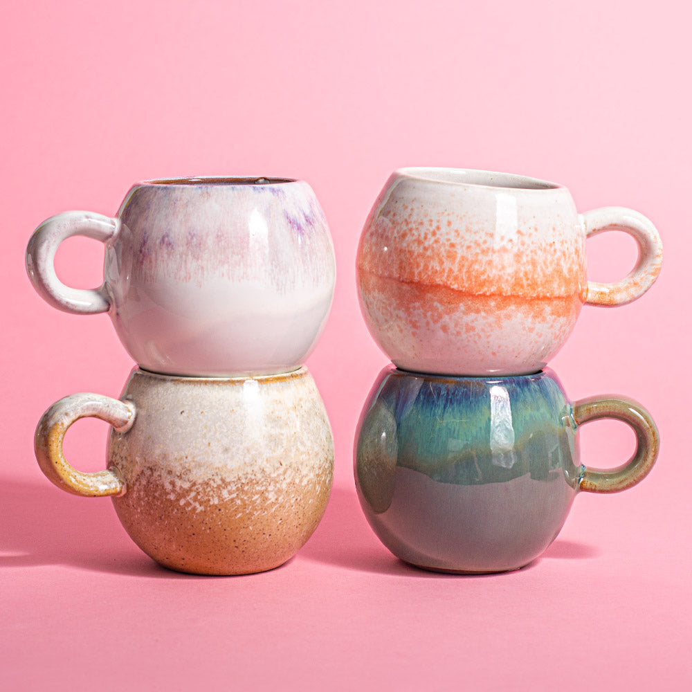 Keramikinis puodelis PAULA 275ml žalias 2