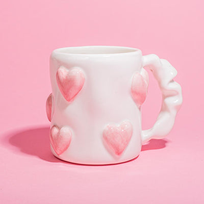 Keramikinis puodelis SUGAR HEART 420ml