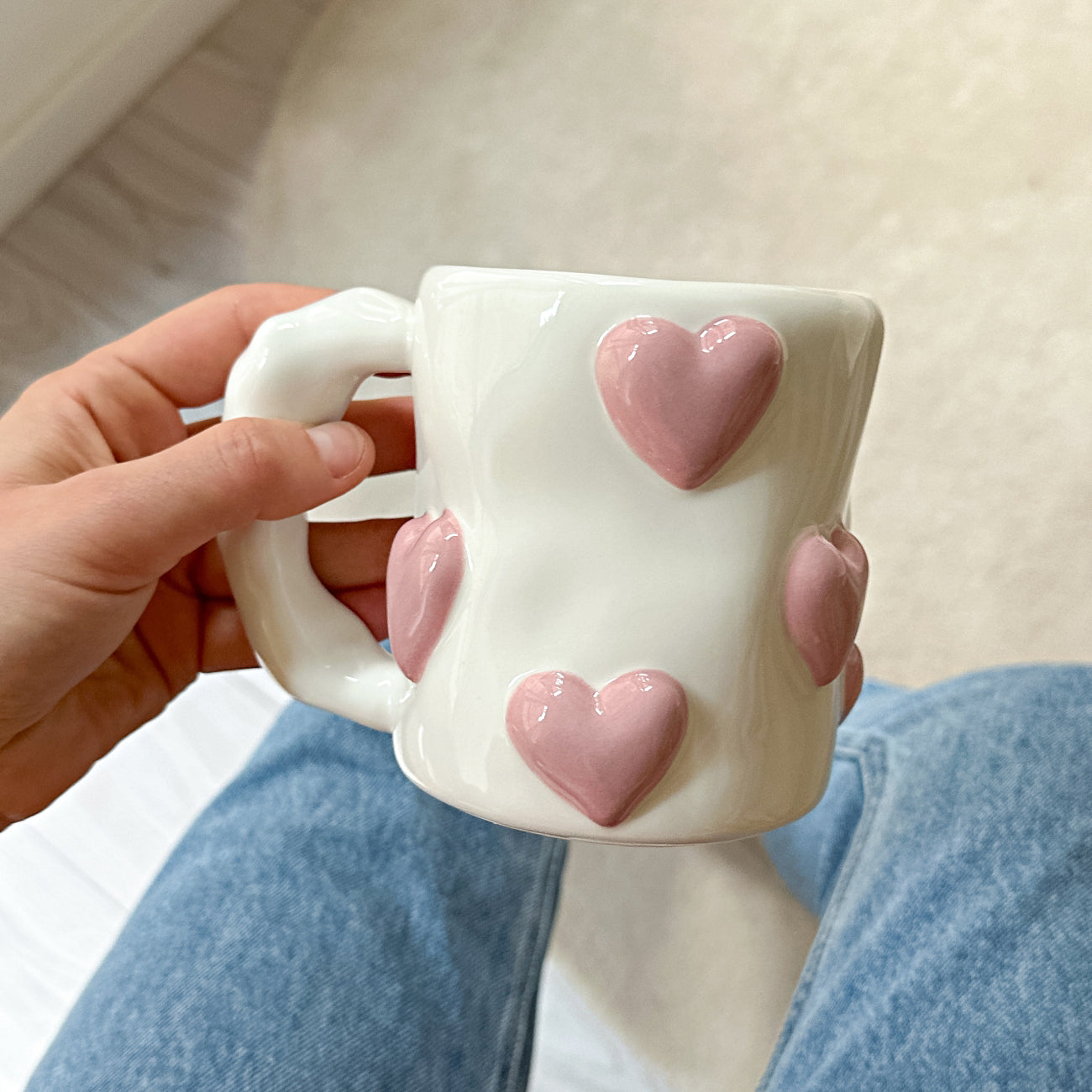 Keramikinis puodelis SUGAR HEART 2