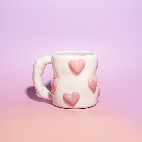 Keramikinis puodelis SUGAR HEART 4