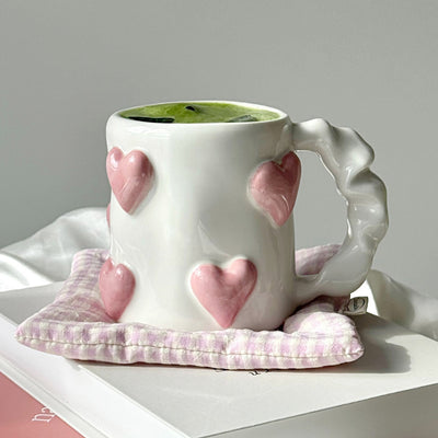 Keramikinis puodelis SUGAR HEART 420ml