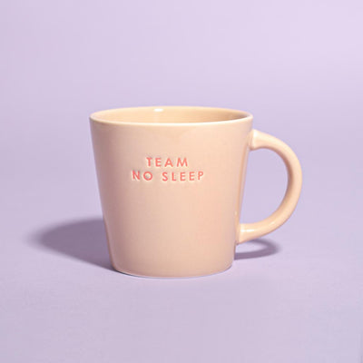 Keramikinis puodelis TEAM NO SLEEP 250ml