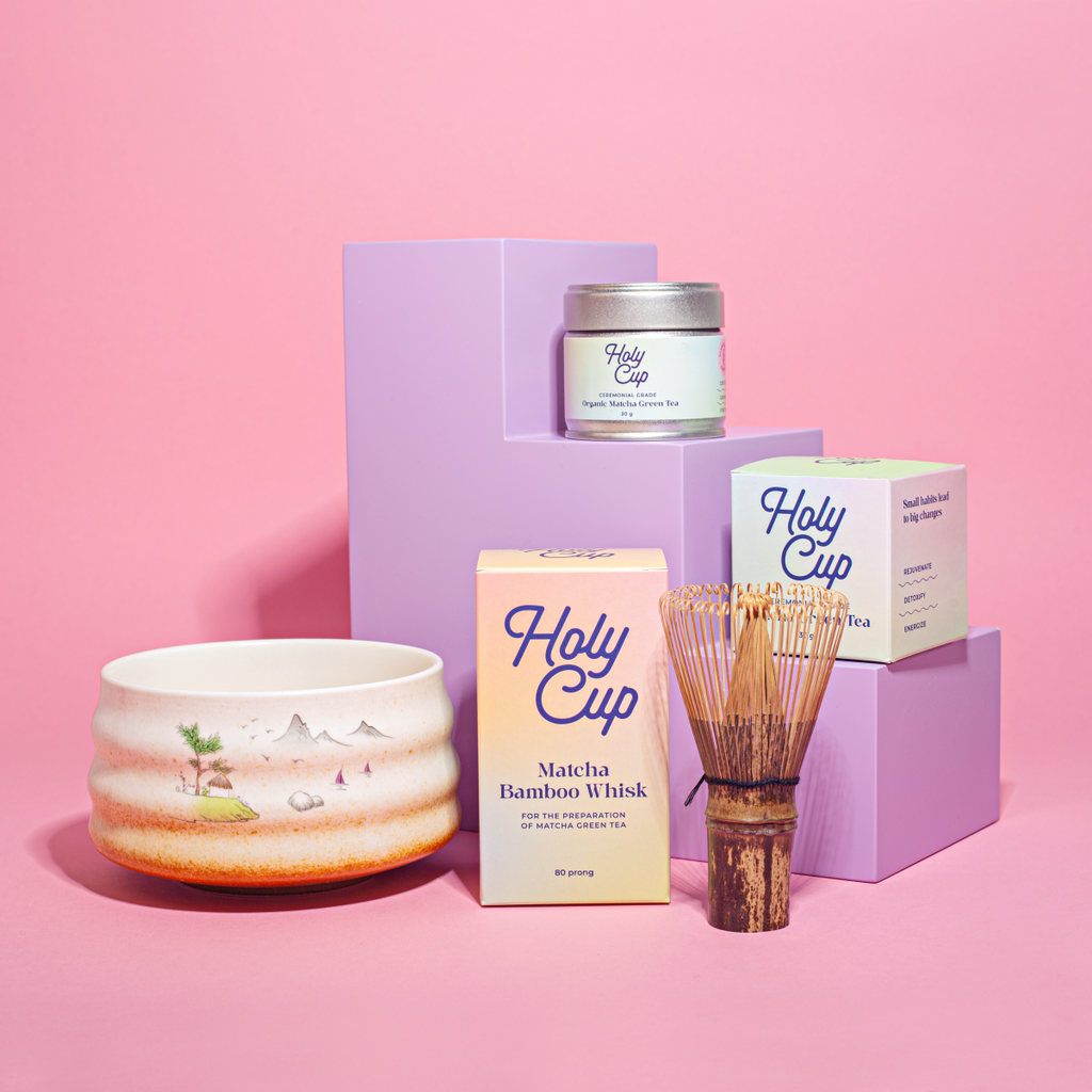 Matcha Rinkiniai Matcha gurmano rinkinys | holycup.lt