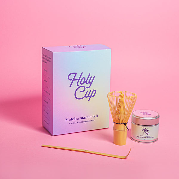 Matcha Rinkiniai Matcha arbatos rinkinys | holycup.lt