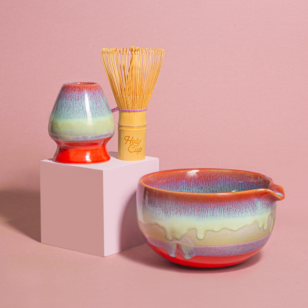 Matcha rinkinys HIBISCUS 2