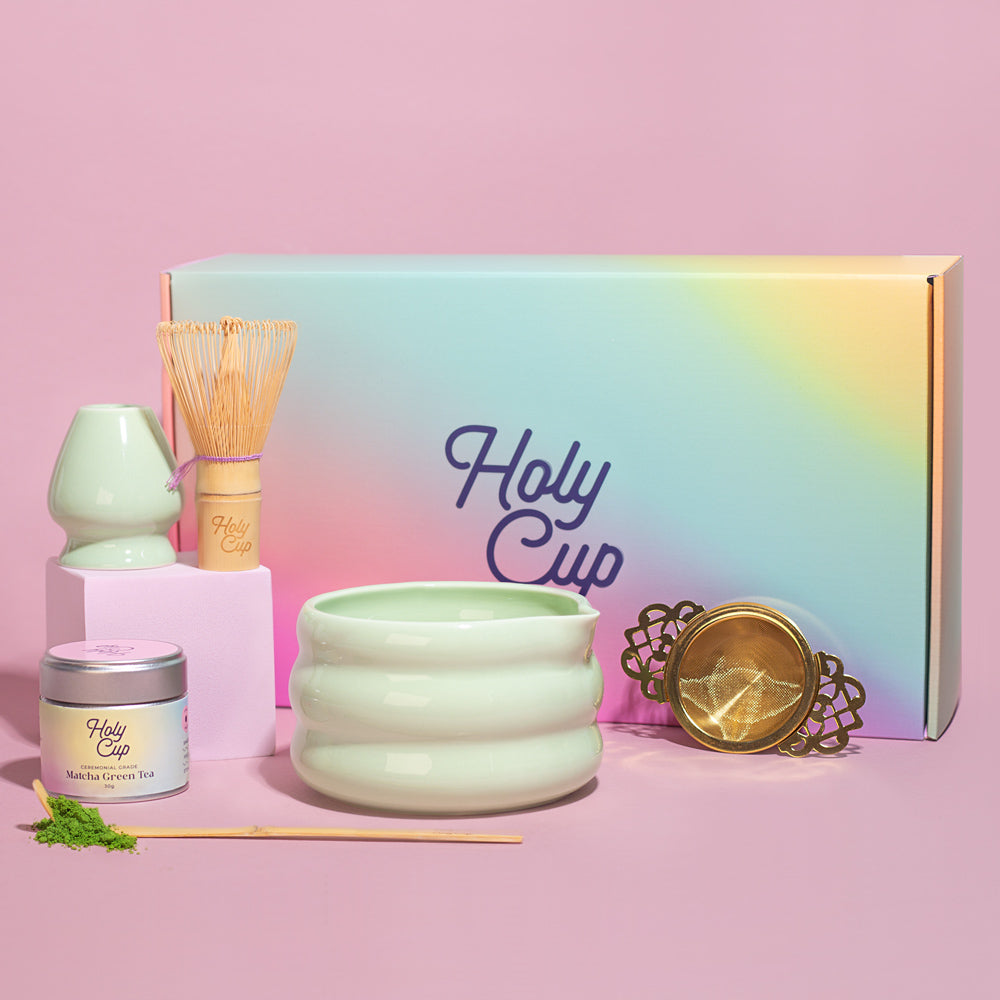 Matcha Rinkiniai Matcha rinkinys PINE | holycup.lt