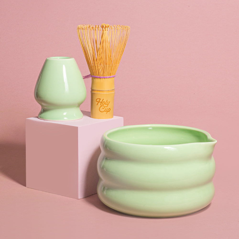 Matcha Rinkiniai Matcha rinkinys PINE | holycup.lt