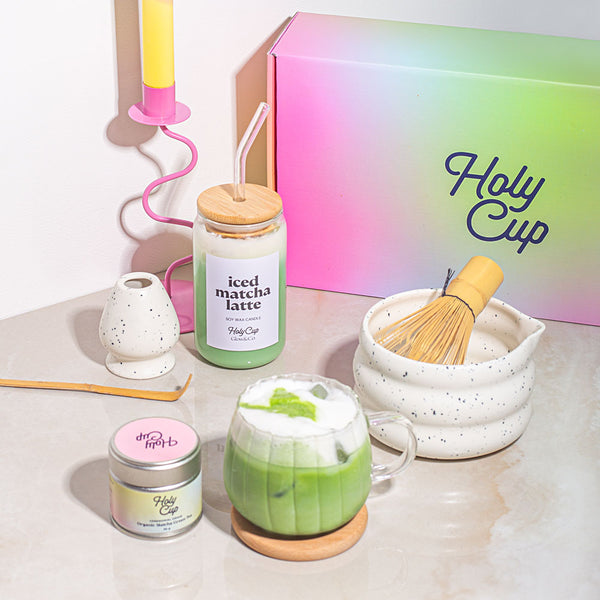 Matcha rinkinys su puodeliais BUBBLE 3