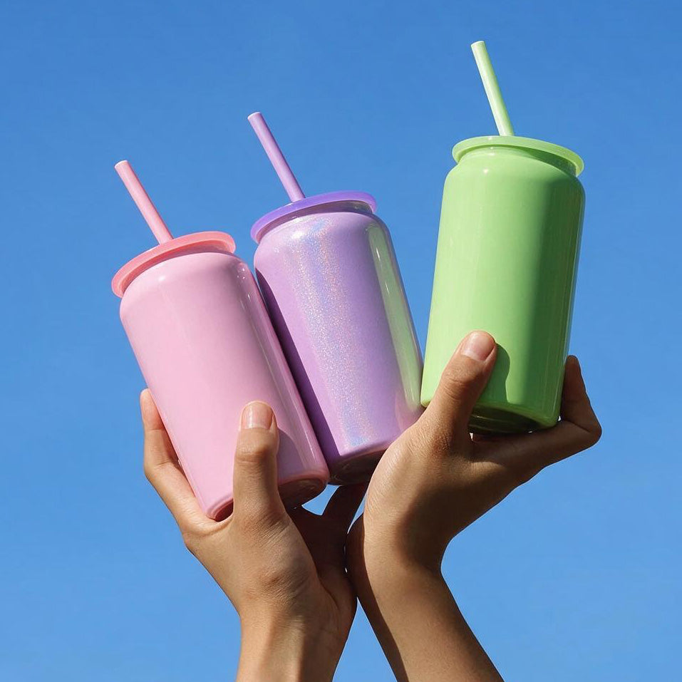 Metalinis puodelis PRETTY HYDRATED 430ml 1