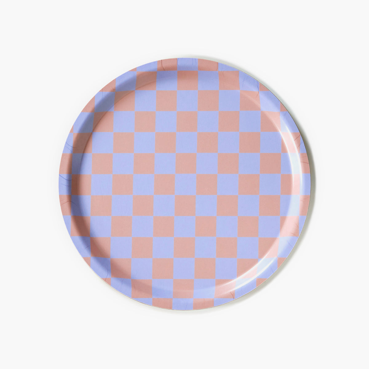 Padėklas CHECKER LILAC & PEACH 1