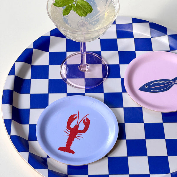Padėklas CHECKER SEA SALT