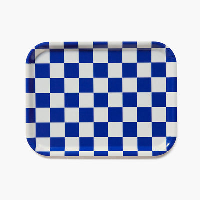 Padėklas CHECKER SEA SALT 27x20cm