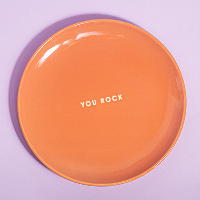 Pietų lėkštė YOU ROCK ⌀22cm