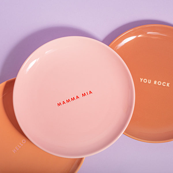 Pietų lėkštė YOU ROCK ⌀22cm