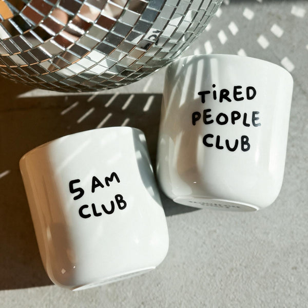 Porcelianinis puodelis 5AM CLUB 250ml 7