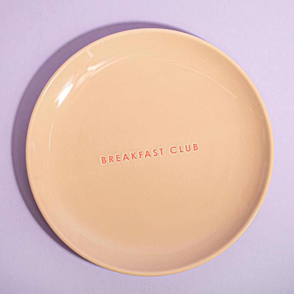 Pusryčių lėkštė BREAKFAST CLUB 22cm 1