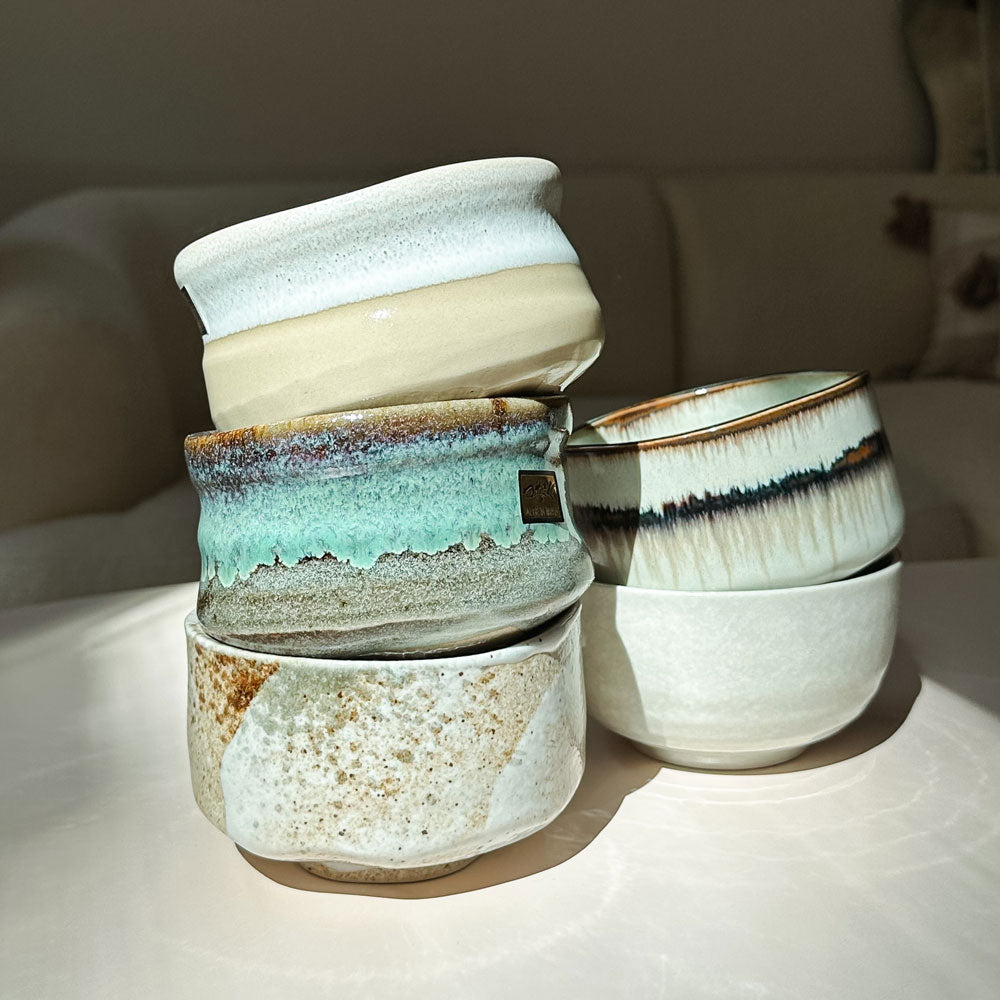 Rankų darbo matcha dubenėlis KOGANE 2