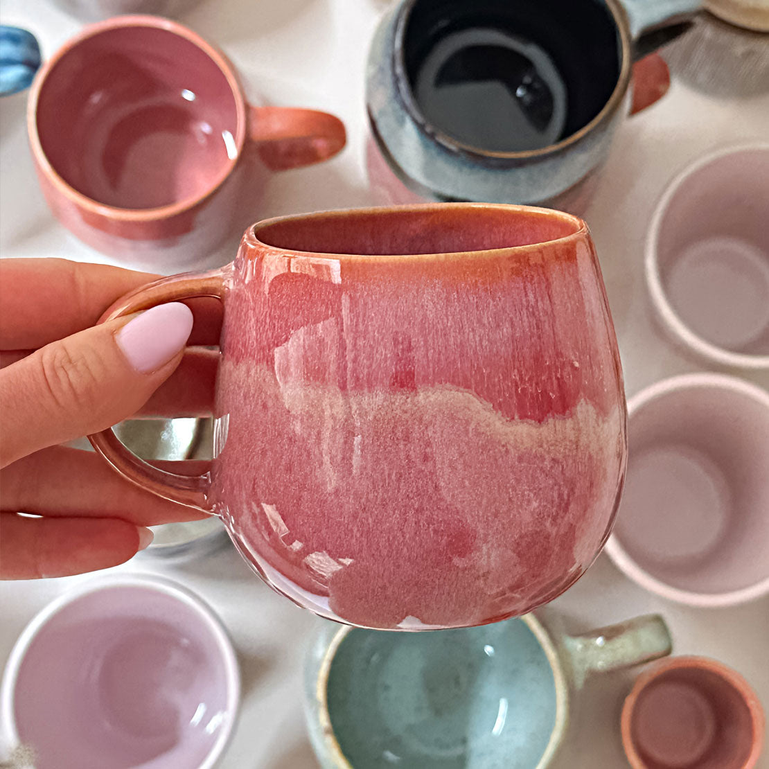 Rankų darbo puodelis MARSHMALLOW 290ml 2