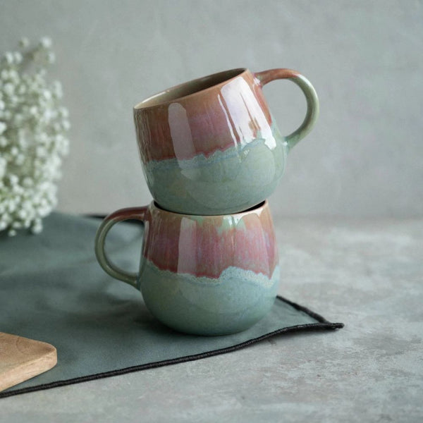 Rankų darbo puodelis OLIVA 290ml