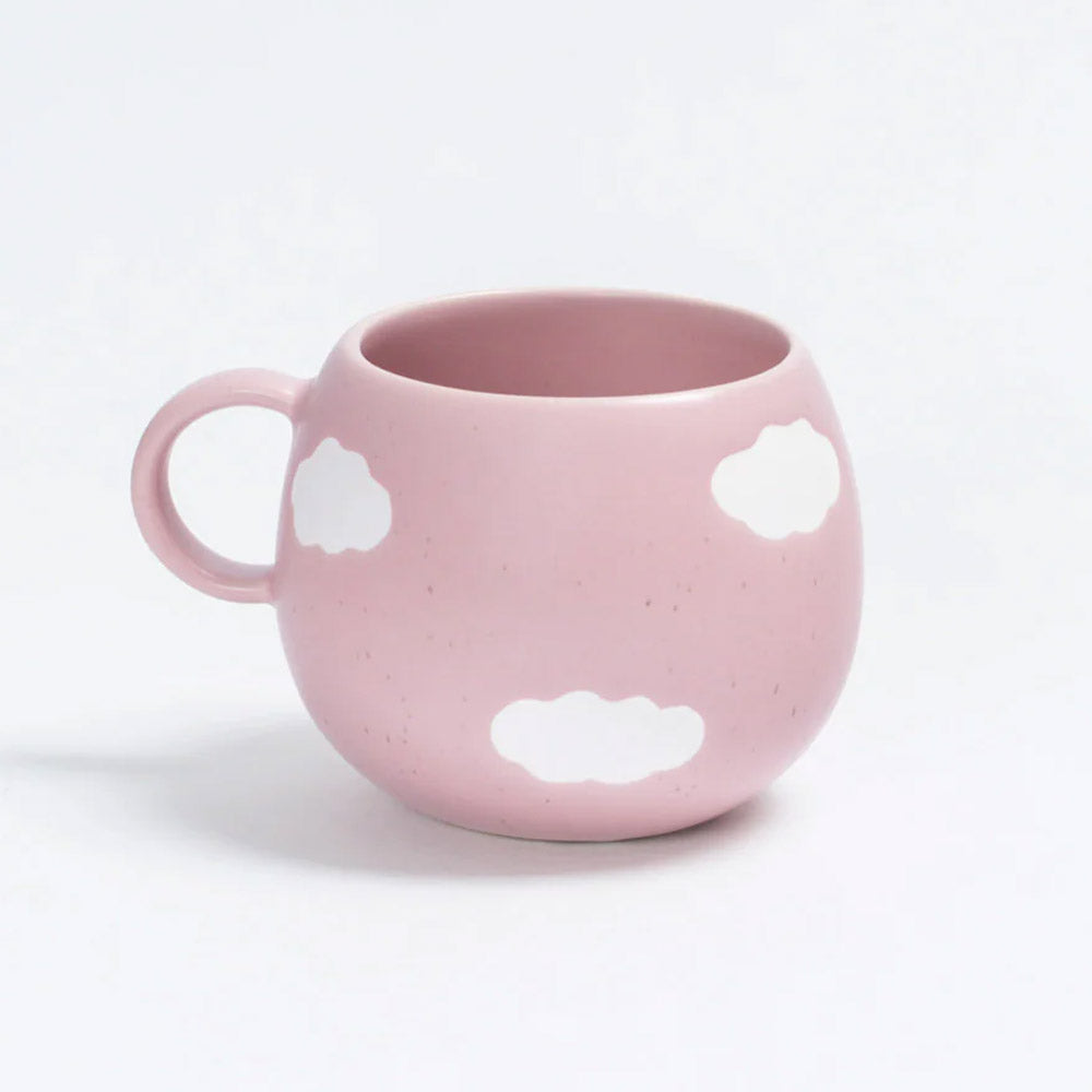 Rankų darbo puodelis PINK CLOUD 500ml 1