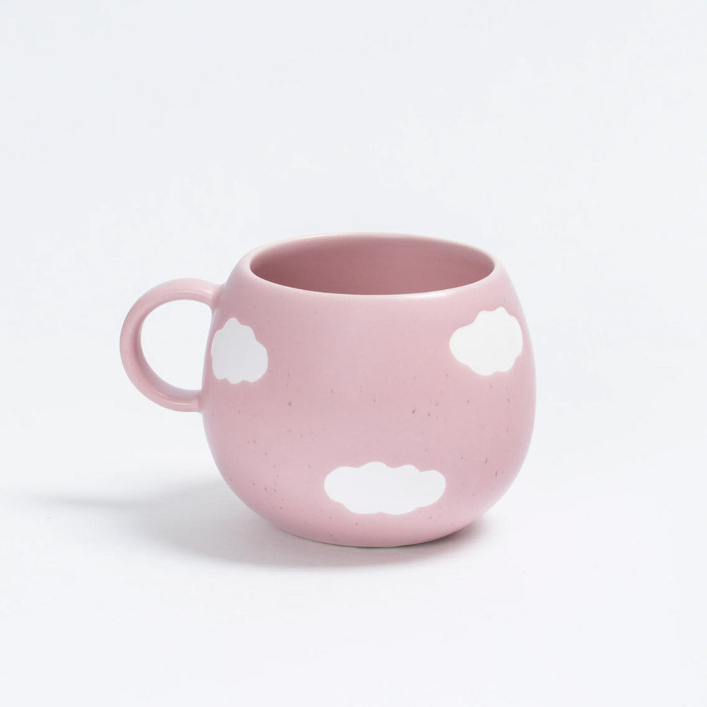 Rankų darbo puodelis PINK CLOUD 500ml 1