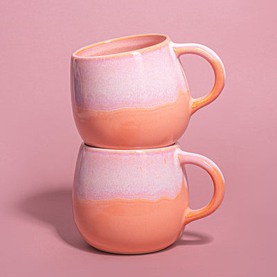 Rankų darbo puodelis TROPICAL 290ml