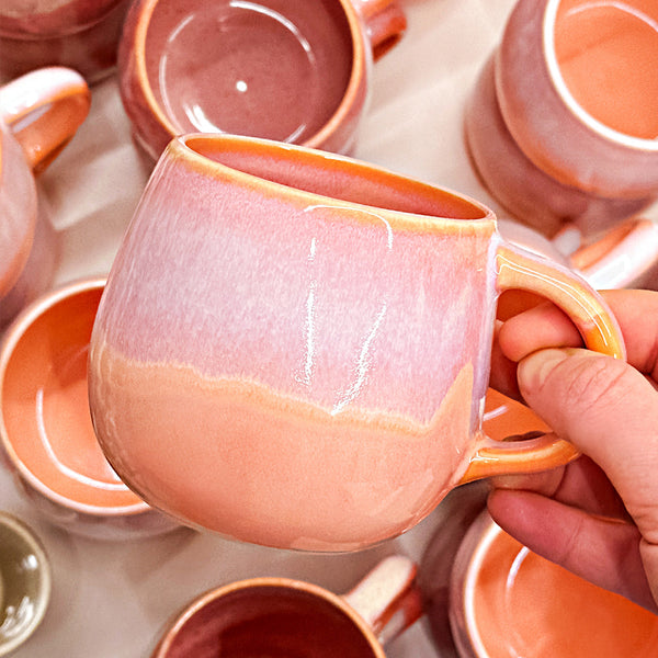 Rankų darbo puodelis TROPICAL 290ml 4