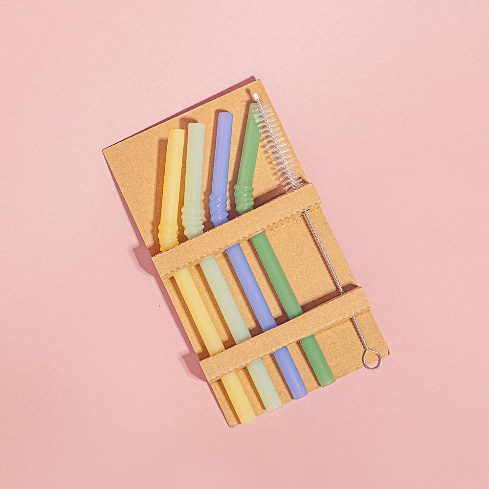 Stikliniai šiaudeliai LITTLE SPRING