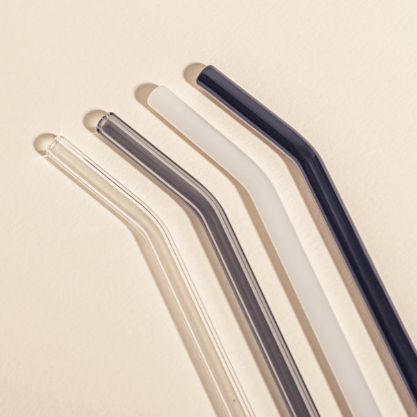 Stikliniai šiaudeliai MIDNIGHT 2