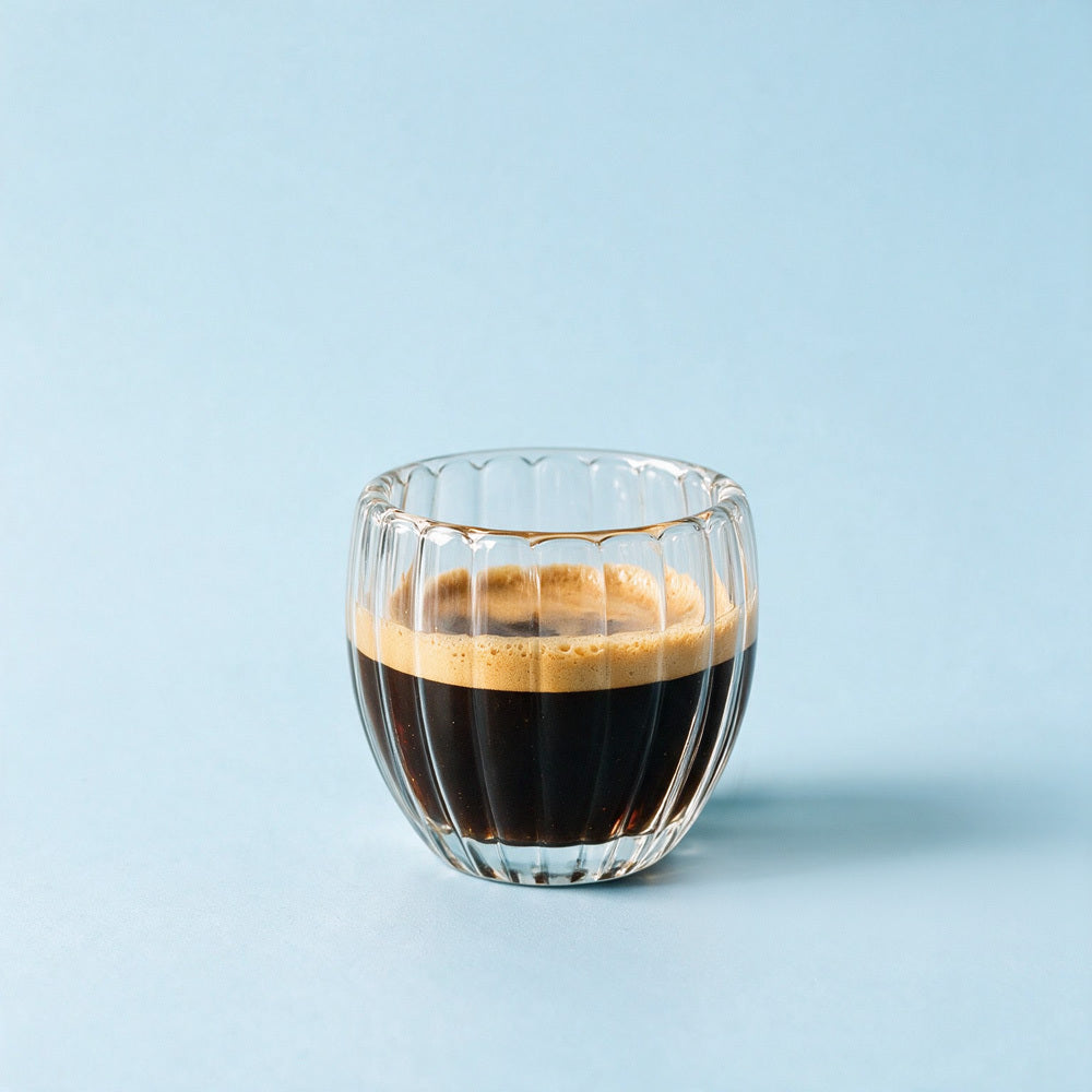 Stiklinis espresso puodelis DOUBLE OSLO 75ml