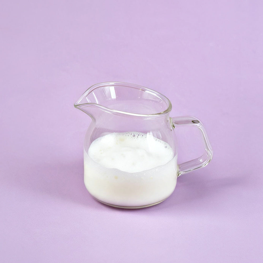 Stiklinis pieno ąsotėlis 125ml 1