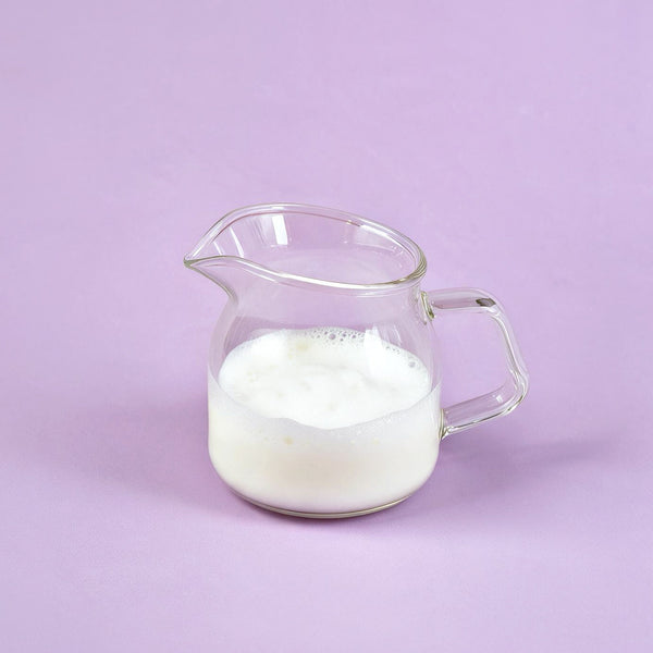 Stiklinis pieno ąsotėlis 125ml 1