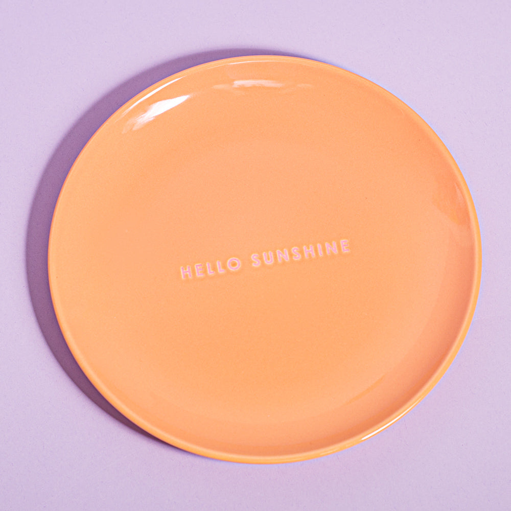 Pietų lėkštė HELLO SUNSHINE ⌀22cm