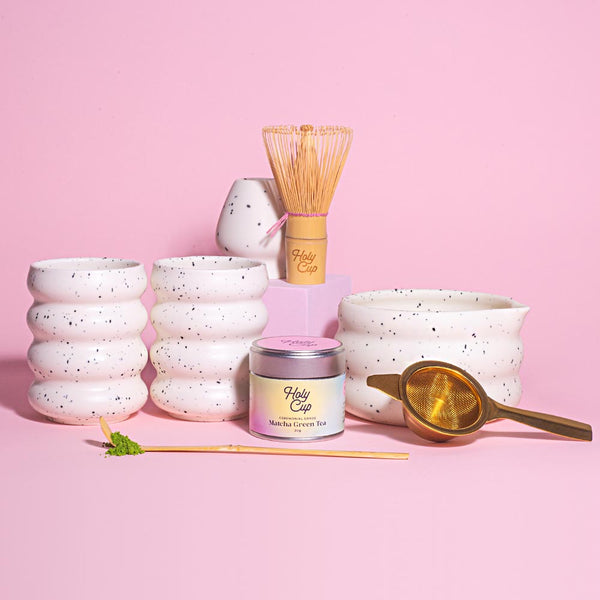 Matcha rinkinys su puodeliais BUBBLE